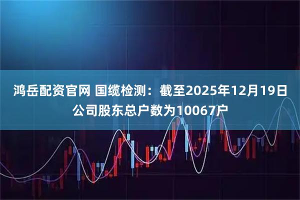 鸿岳配资官网 国缆检测：截至2025年12月19日公司股东总户数为10067户