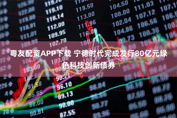 粤友配资APP下载 宁德时代完成发行80亿元绿色科技创新债券
